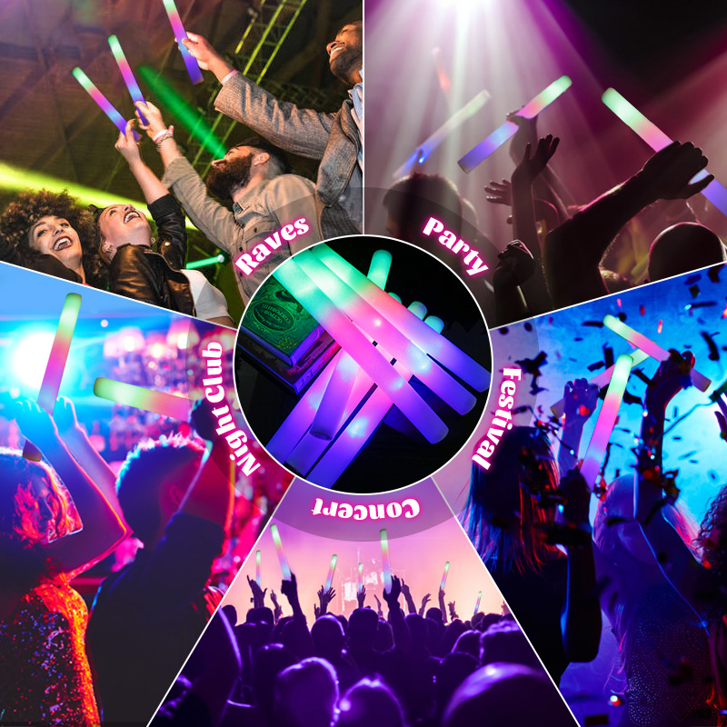 30Pcs LED Glow Sticks Bulk Col - đánh giá và giá Wedding Supply In Bulk