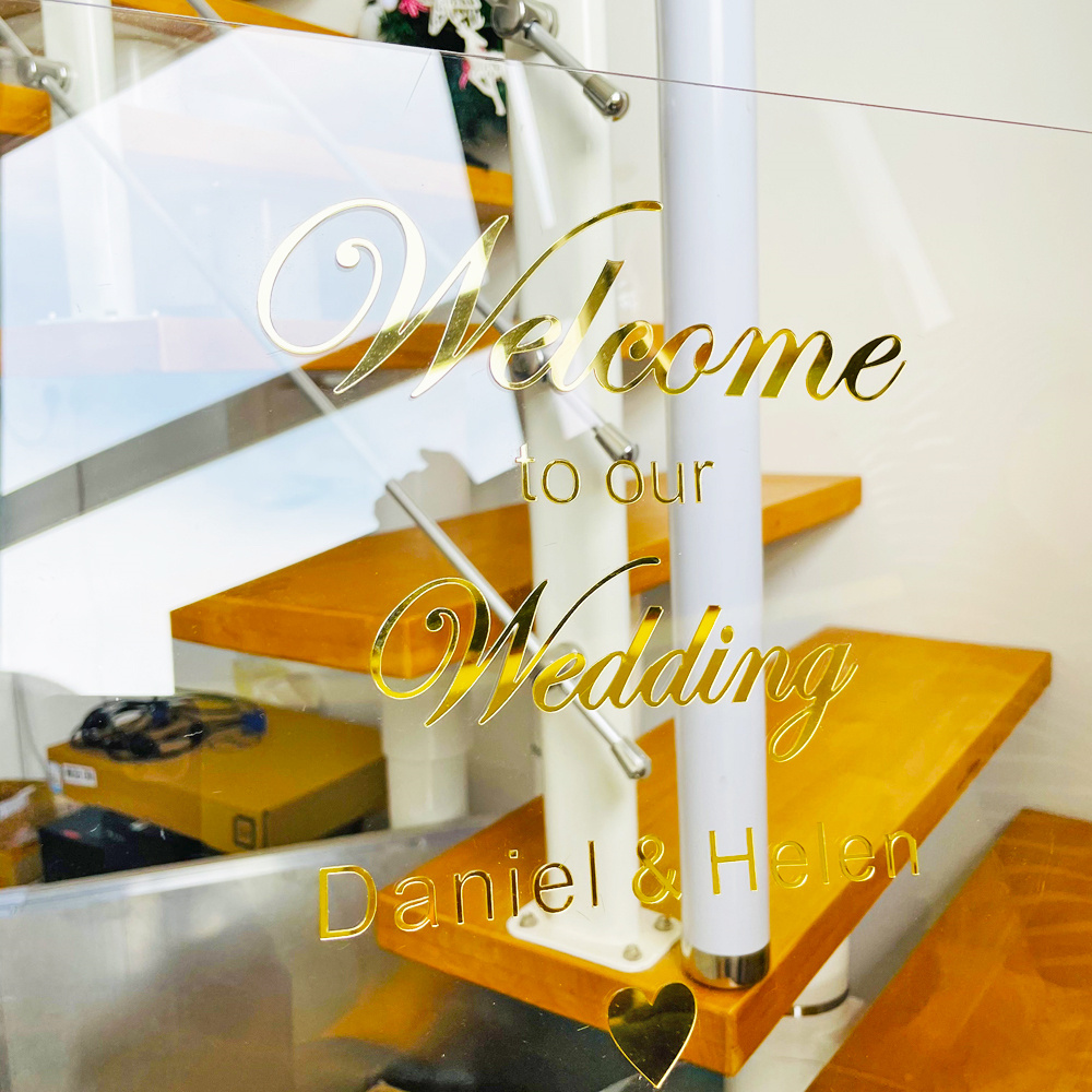 Tùy Chỉnh Acrylic Cưới Tên Ký  - đánh giá và giá Wedding Z
