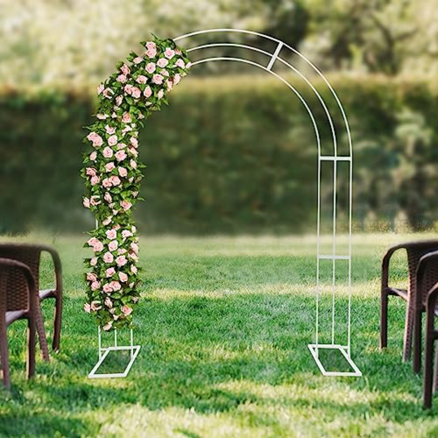 Metal Wedding Garden Arch Trel - đánh giá và giá Wedding Balloon Arch