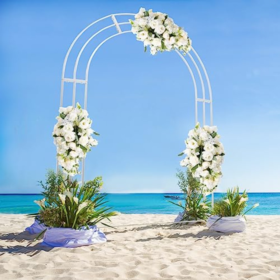 Metal Wedding Garden Arch Trel - đánh giá và giá Wedding Balloon Arch
