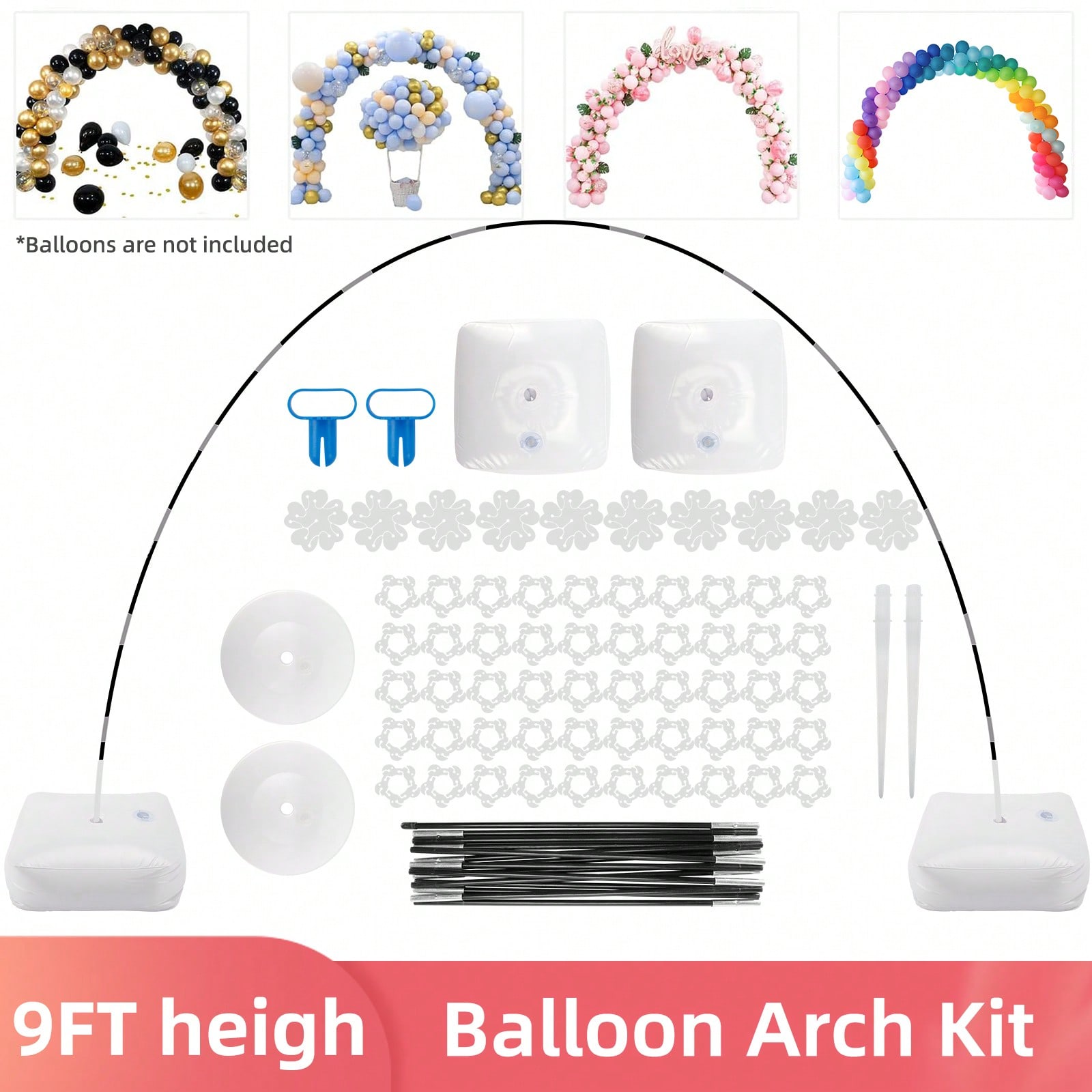 1 Set Balloon Arch Stand Kit,  - đánh giá và giá Wedding Balloon Arch