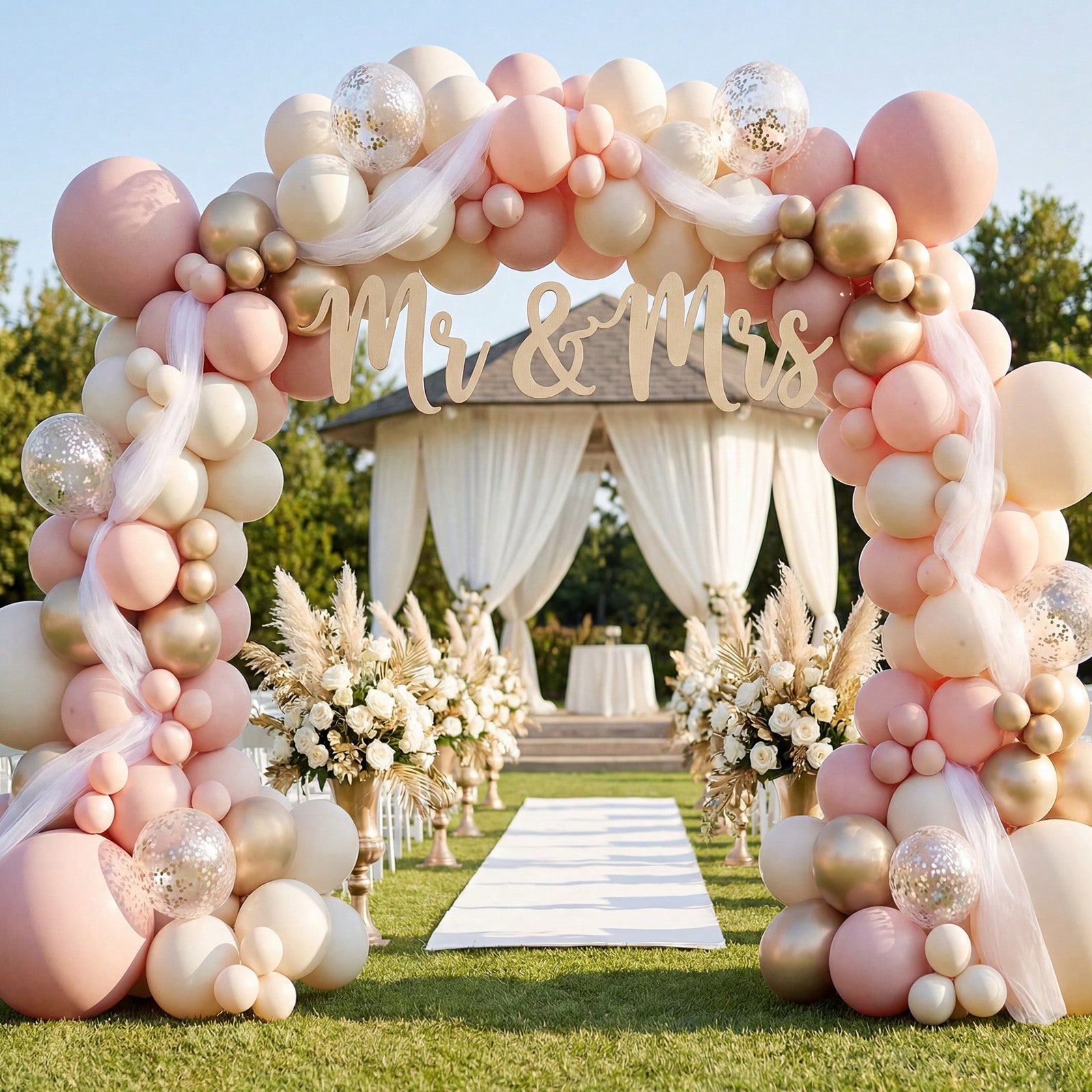1 Set Balloon Arch Stand Kit,  - đánh giá và giá Wedding Balloon Arch