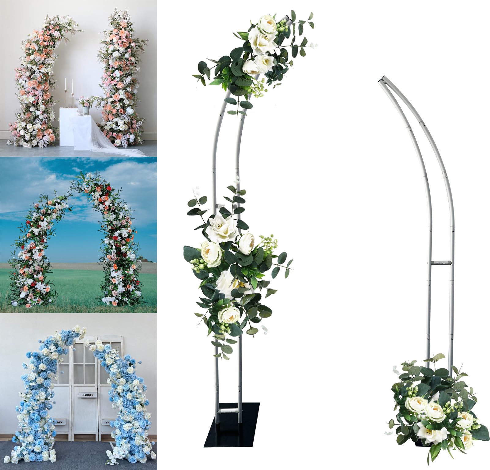Half Arch Balloon Stand, Flowe - đánh giá và giá Wedding Balloon Arch