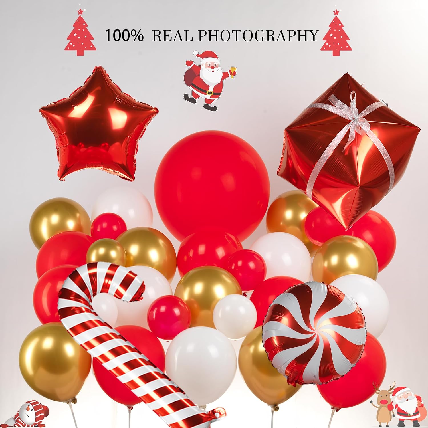 139PCS Christmas Balloon Arch  - đánh giá và giá Wedding Balloon Arch