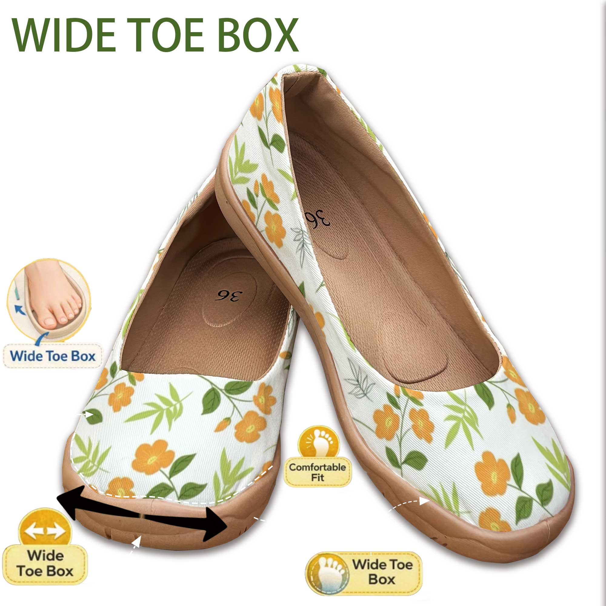 Good News for Wide Feet! Wide- - đánh giá và giá Good Floral & Wedding Decor Supply