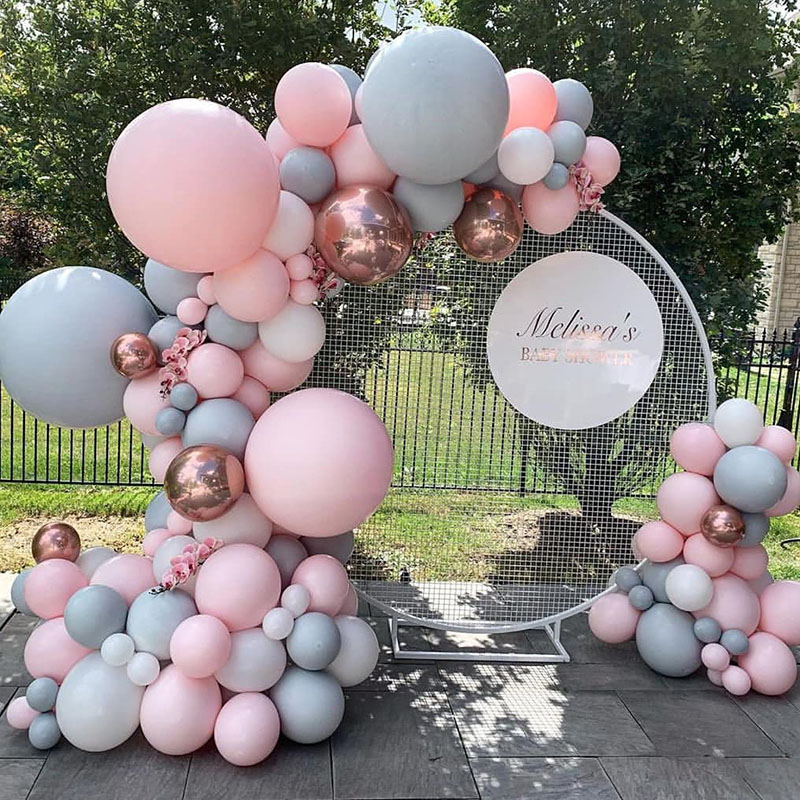 172/143/94Cm Bóng Đế Đứng Vòng - đánh giá và giá Wedding Balloon Arch