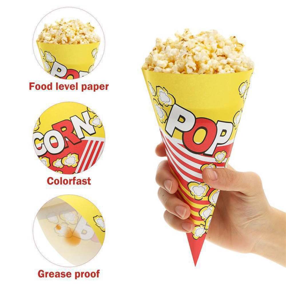 Conical Popcorn Paper Holder T - đánh giá và giá Wedding Supply In Bulk