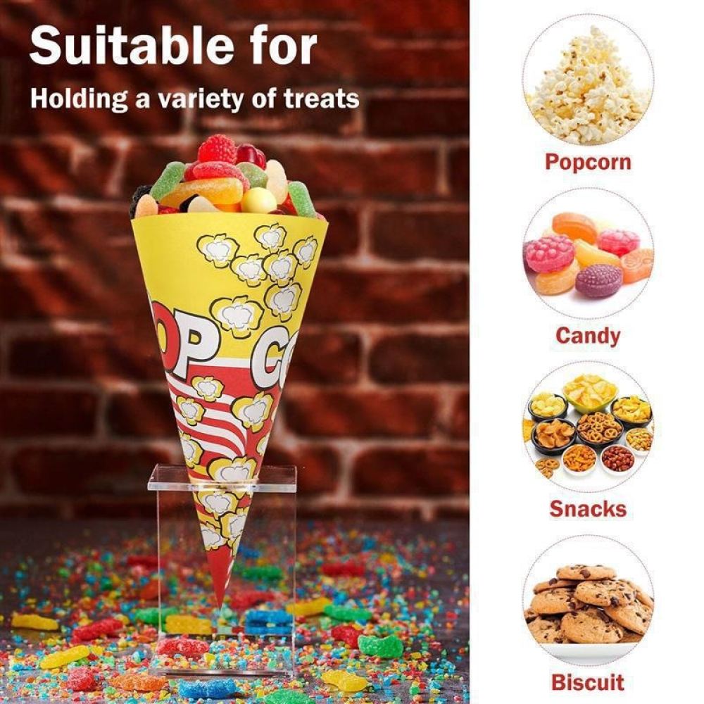 Conical Popcorn Paper Holder T - đánh giá và giá Wedding Supply In Bulk