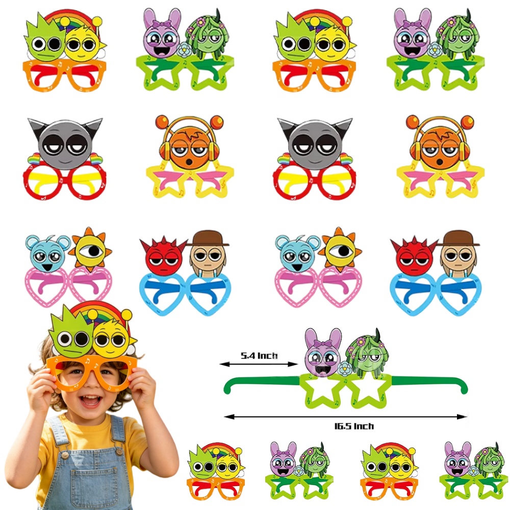 82pcs Sprunkis Birthday Party  - đánh giá và giá Confetti Balloon Set