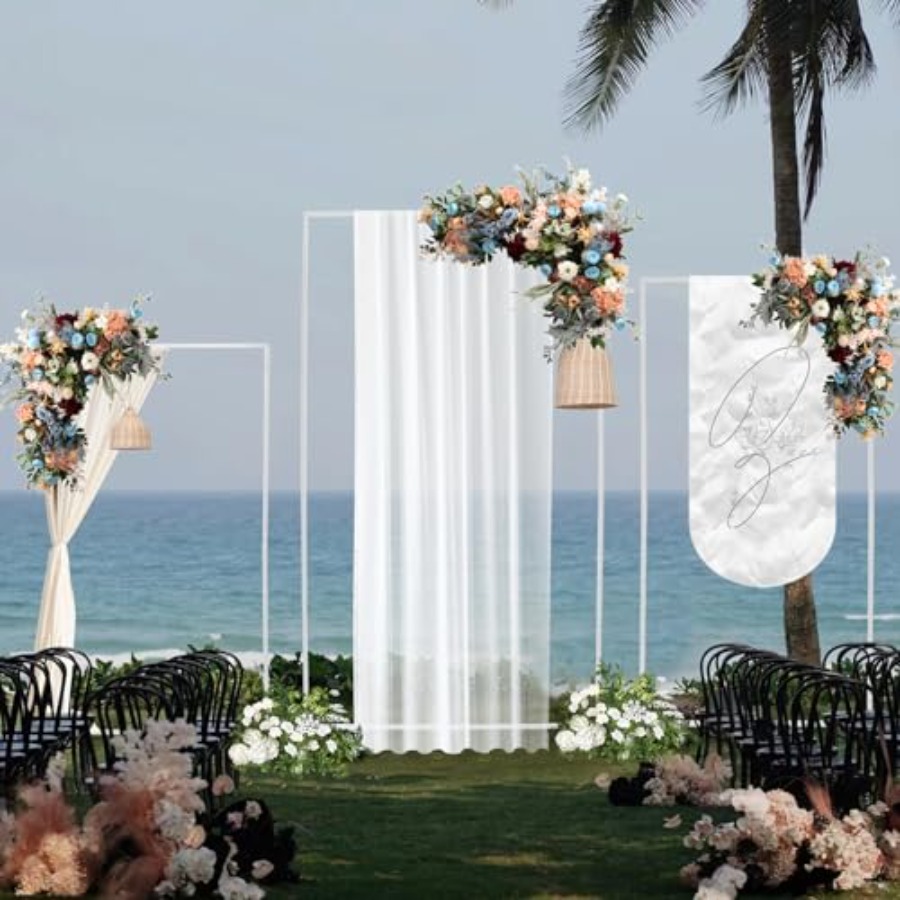 Set of 3 Wedding Arch Backdrop - đánh giá và giá Wedding Balloon Arch
