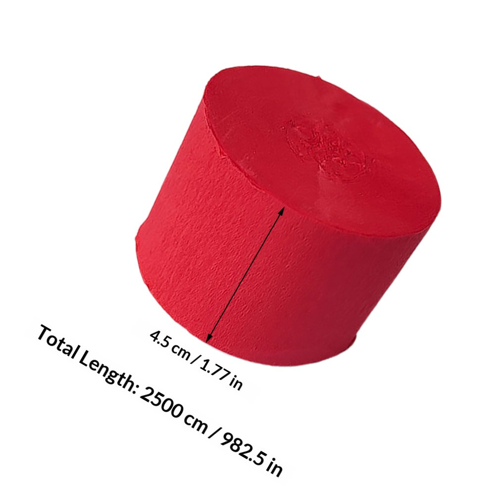 6 Rolls Crepe Paper Roll Multi - đánh giá và giá Wedding Supply In Bulk